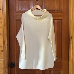 Free People Cream Ottoman Tunic